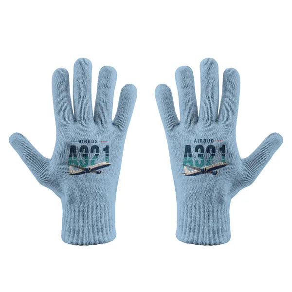 Airbus A321LR - Gloves - Full - Original - Light Blue