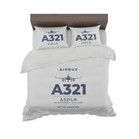 Thumbnail for Airbus A321LR - Heritage - Bedding Set - Light Gray