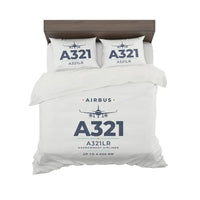 Thumbnail for Airbus A321LR - Heritage - Bedding Set - White