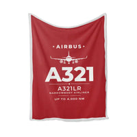 Thumbnail for Airbus A321LR - Heritage - Blanket - Red