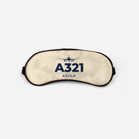 Thumbnail for Airbus A321LR - Heritage - Sleep Mask - Beige