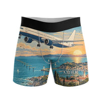 Thumbnail for Airbus A321LR - Men Boxers - 3D - Full Print