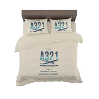 Thumbnail for Airbus A321LR - Original - Bedding Set - Beige