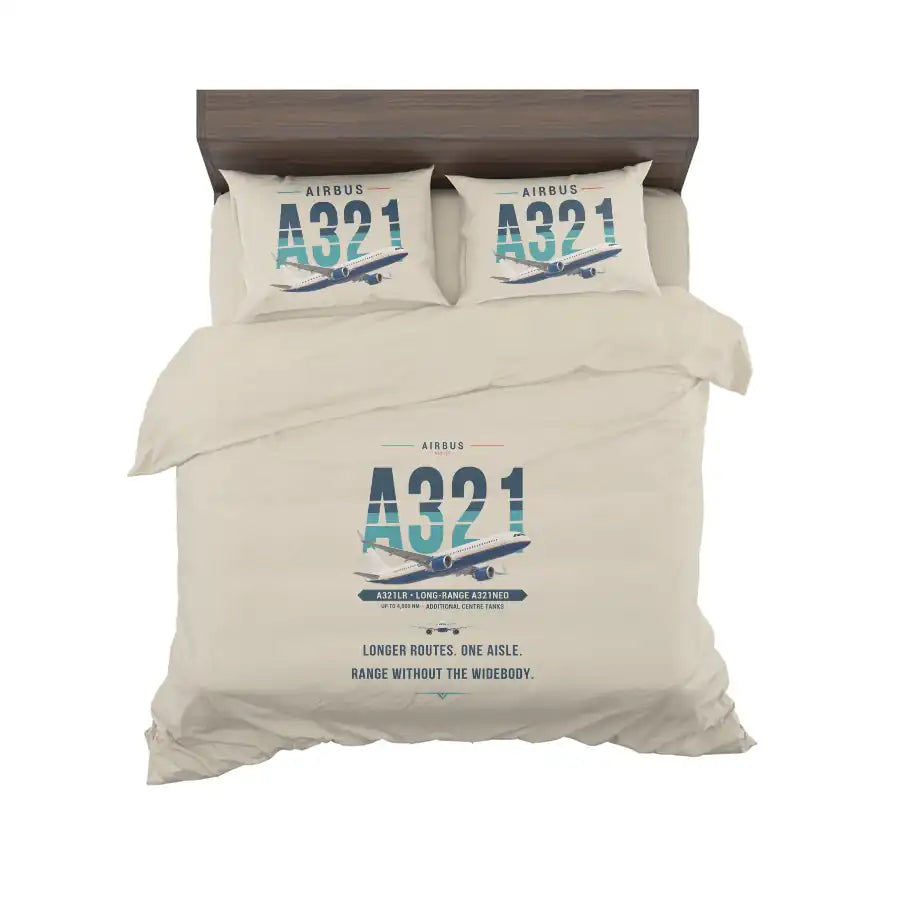 Airbus A321LR - Original - Bedding Set - Beige