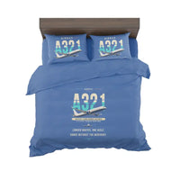 Thumbnail for Airbus A321LR - Original - Bedding Set - Blue