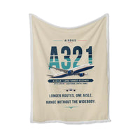 Thumbnail for Airbus A321LR - Original - Blanket - Beige