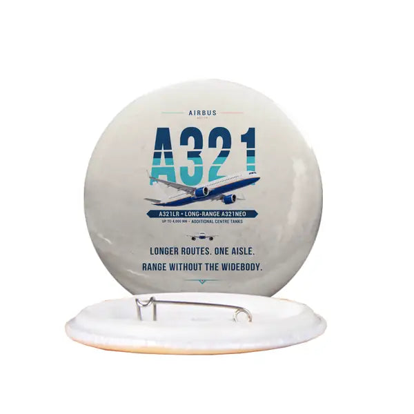 Airbus A321LR - Original - Pin - Beige