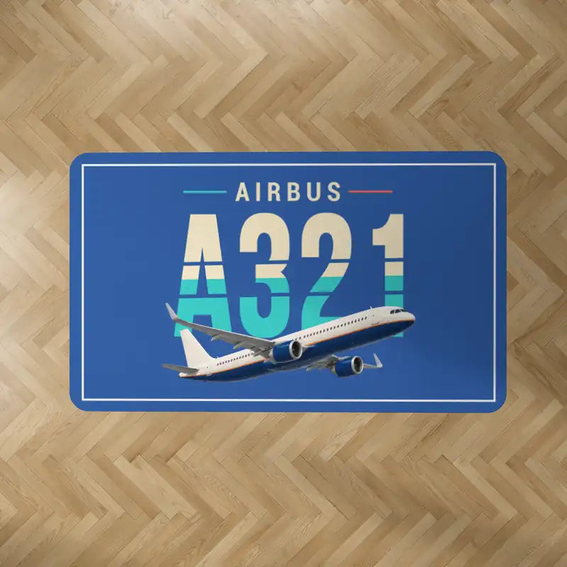 Airbus A321LR - Original - Rectangle Carpet - Blue