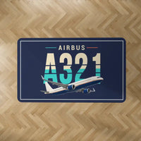 Thumbnail for Airbus A321LR - Original - Rectangle Carpet - Dark Blue