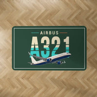 Thumbnail for Airbus A321LR - Original - Rectangle Carpet - Dark Green