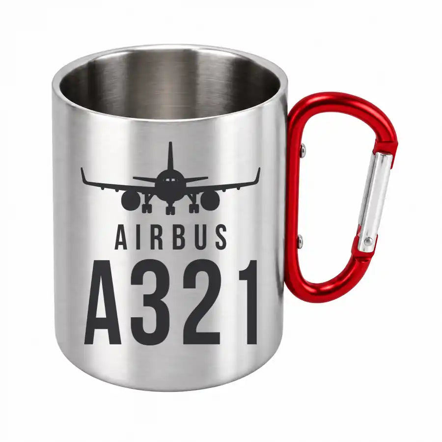 Airbus A321LR - Outdoors Mug - Heritage - Red