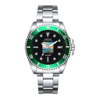 Thumbnail for Airbus A321LR - Poster + Name - Premium Diver - Green
