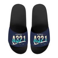 Thumbnail for Airbus A321LR - Slippers - Sport - Original - Navy Blue