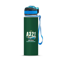 Thumbnail for Airbus A321LR - Sports Kettle - Cartoon - Dark Green