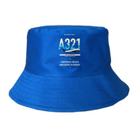 Thumbnail for Airbus A321LR summer hat - blue