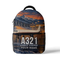 Thumbnail for Airbus A321P2F - 3D Backpack - 3D Scene + Name