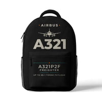 Thumbnail for Airbus A321P2F - 3D Backpack - Heritage - Black