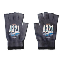 Thumbnail for Airbus A321P2F - Gloves - Cut - Cartoon + Name - Black