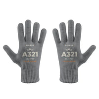 Thumbnail for Airbus A321P2F - Gloves - Full - Heritage + Name - Gray