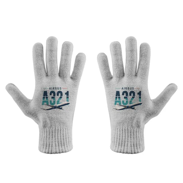 Airbus A321P2F - Gloves - Full - Original - Light Gray