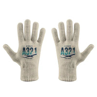 Thumbnail for Airbus A321P2F - Gloves - Full - Original + Name - Beige