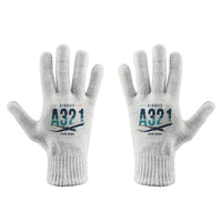 Thumbnail for Airbus A321P2F - Gloves - Full - Original + Name - White