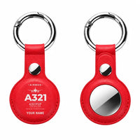 Thumbnail for Airbus A321P2F - Heritage + Name - AirTag Case - Red