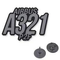 Thumbnail for Airbus A321P2F - Hollow Pin - Tag - Black