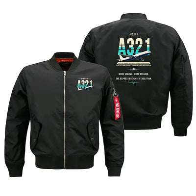 Airbus A321P2F - Original - Bomber Jacket - Black