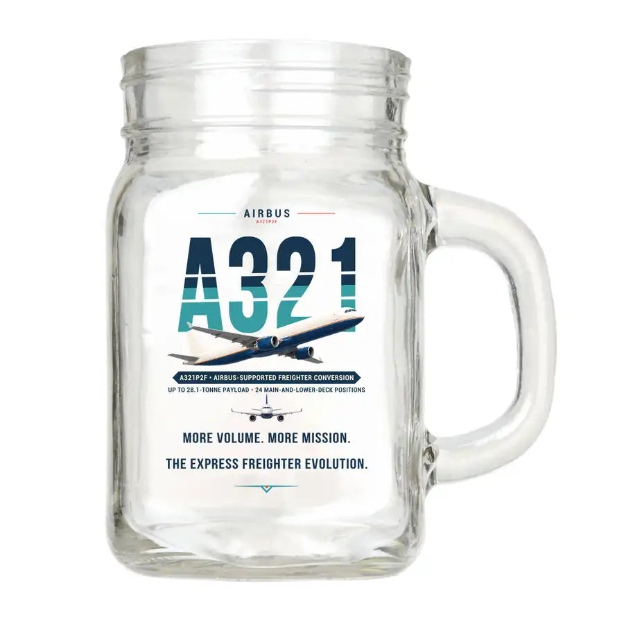 Airbus A321P2F - Original - Cocktail Glass (Mason Jar)
