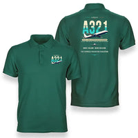 Thumbnail for Airbus A321P2F - Original - Double-Side Polo - Green