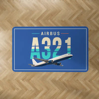 Thumbnail for Airbus A321P2F - Original - Rectangle Carpet - Blue