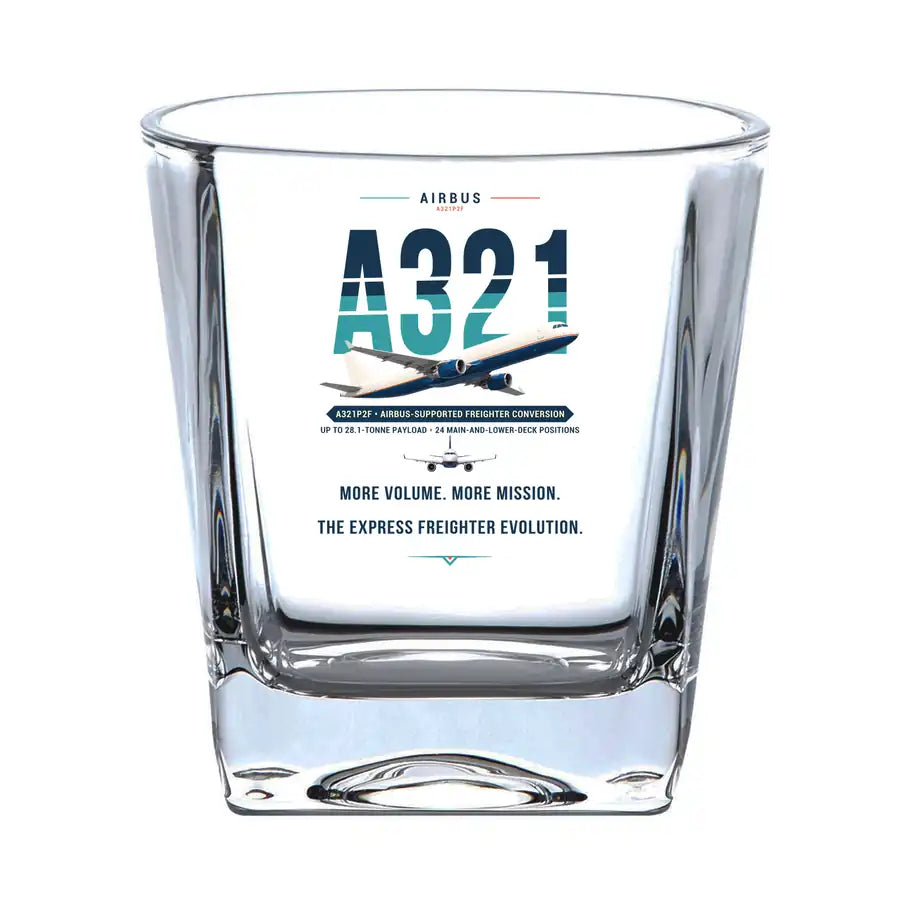 Airbus A321P2F - Original - Whiskey Glass