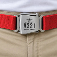 Thumbnail for Airbus A321P2F - Seat Belt - Heritage + Name - Red