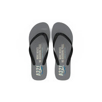 Thumbnail for Airbus A321P2F - Slippers - Flip Flops - Cartoon - Gray