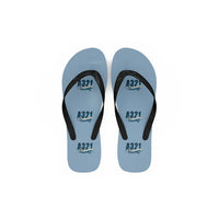 Thumbnail for Airbus A321P2F - Slippers - Flip Flops - Cartoon Pattern - Light Blue