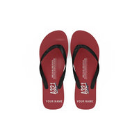 Thumbnail for Airbus A321P2F - Slippers - Flip Flops - Original + Name - Red