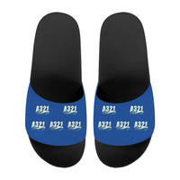 Thumbnail for Airbus A321P2F - Slippers - Sport - Cartoon Pattern - Blue