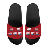 Thumbnail for Airbus A321P2F - Slippers - Sport - Cartoon Pattern - Red