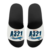 Thumbnail for Airbus A321P2F - Slippers - Sport - Cartoon - White