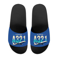 Thumbnail for Airbus A321P2F - Slippers - Sport - Original - Blue