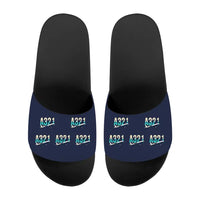 Thumbnail for Airbus A321P2F - Slippers - Sport - Original Pattern - Navy Blue