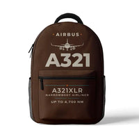 Thumbnail for Airbus A321XLR - 3D Backpack - Heritage - Brown