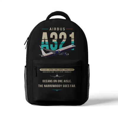 Airbus A321XLR - 3D Backpack - Original - Black