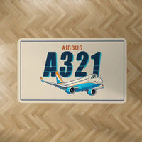 Thumbnail for Airbus A321XLR - Cartoon - Rectangle Carpet - Beige