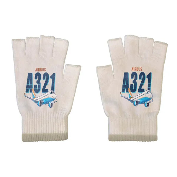 Airbus A321XLR - Gloves - Cut - Cartoon - Beige