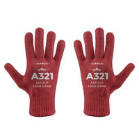 Thumbnail for Airbus A321XLR - Gloves - Full - Heritage + Name - Red