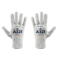 Thumbnail for Airbus A321XLR - Gloves - Full - Heritage + Name - White