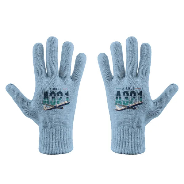 Airbus A321XLR - Gloves - Full - Original - Light Blue