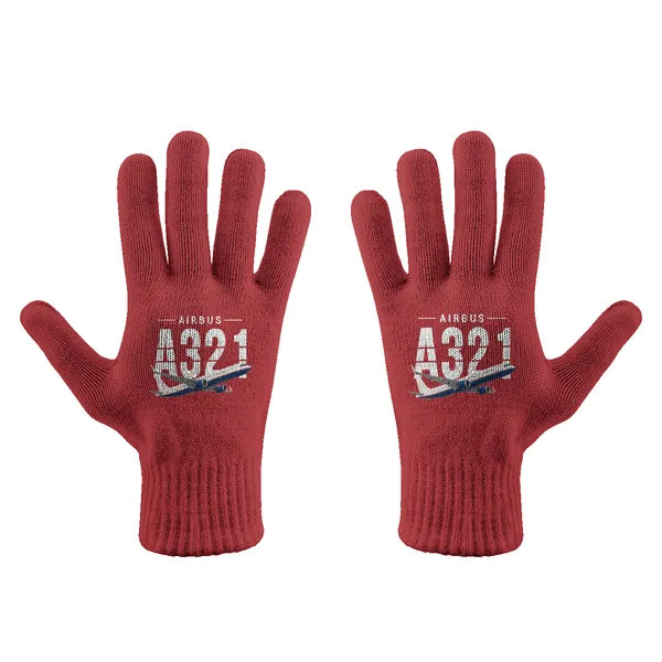 Airbus A321XLR - Gloves - Full - Original - Red